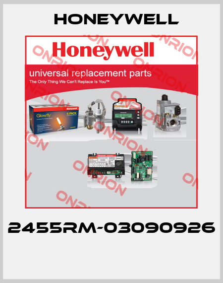 2455RM-03090926  Honeywell