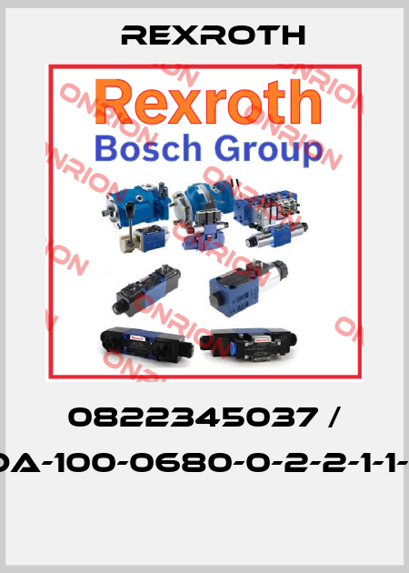 0822345037 / TRB-DA-100-0680-0-2-2-1-1-1-BAS  Rexroth