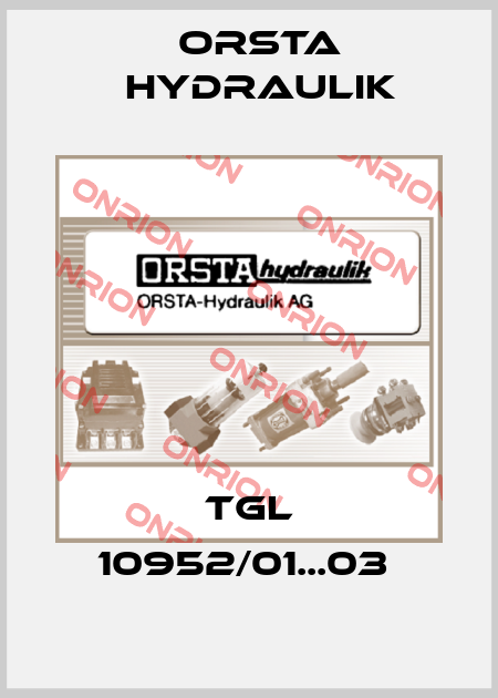 TGL 10952/01...03  Orsta Hydraulik