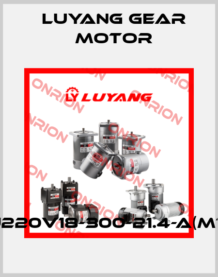 J220V18-300-21.4-A(M1) Luyang Gear Motor