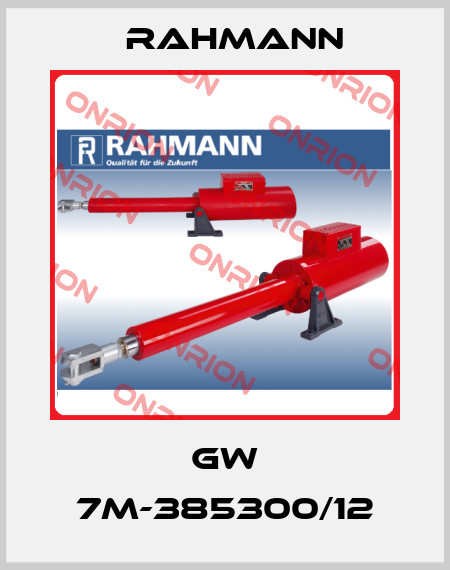 GW 7M-385300/12 Rahmann