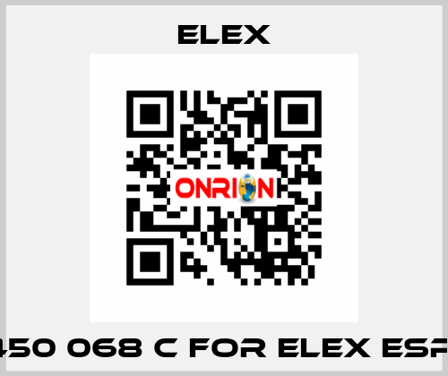 450 068 C FOR ELEX ESP  Elex