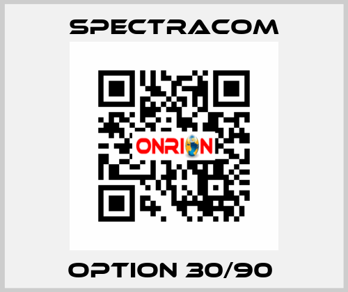 Option 30/90  SPECTRACOM