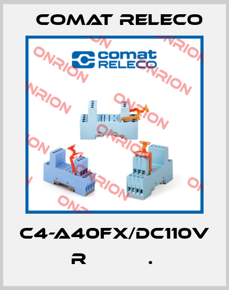 C4-A40FX/DC110V  R           .  Comat Releco