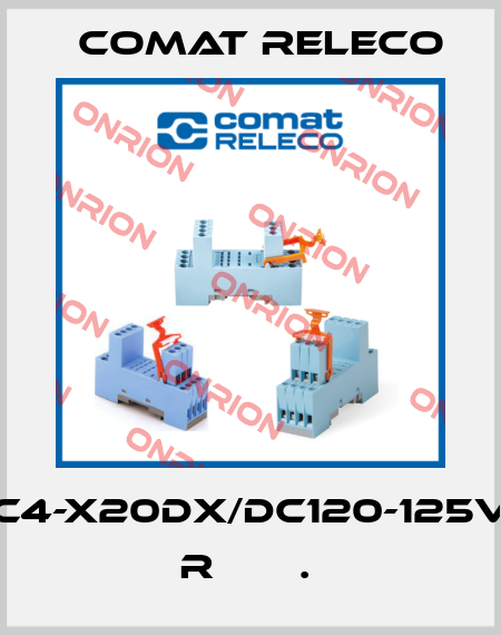 C4-X20DX/DC120-125V  R       .  Comat Releco