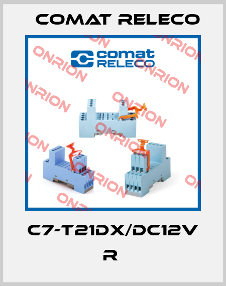C7-T21DX/DC12V  R  Comat Releco
