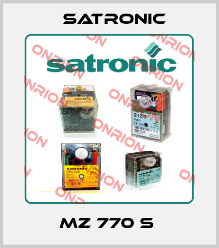 MZ 770 S  Satronic