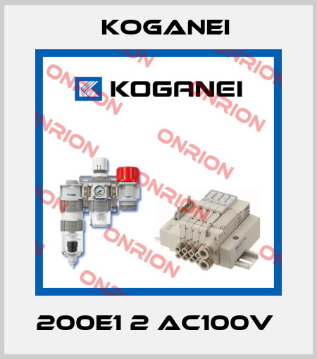 200E1 2 AC100V  Koganei