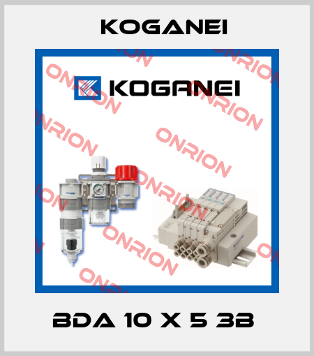 BDA 10 X 5 3B  Koganei