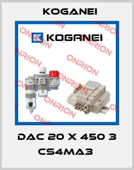 DAC 20 X 450 3 CS4MA3  Koganei