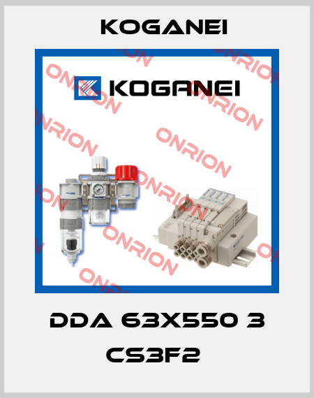 DDA 63X550 3 CS3F2  Koganei
