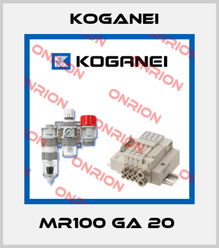MR100 GA 20  Koganei