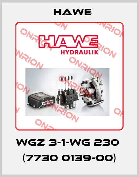 WGZ 3-1-WG 230  (7730 0139-00) Hawe