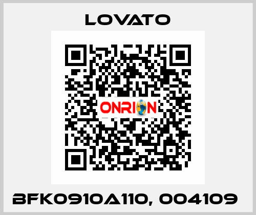 BFK0910A110, 004109  Lovato