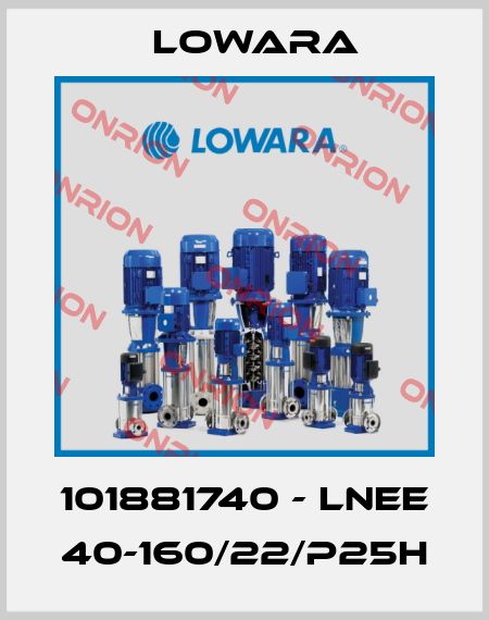 101881740 - LNEE 40-160/22/P25H Lowara