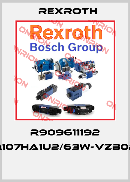 R909611192 A6VM107HA1U2/63W-VZB027A-S  Rexroth