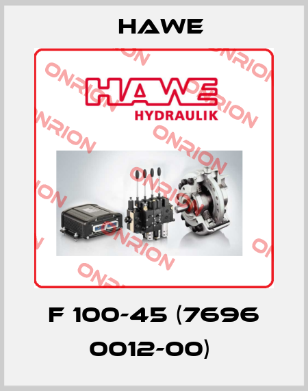 F 100-45 (7696 0012-00)  Hawe