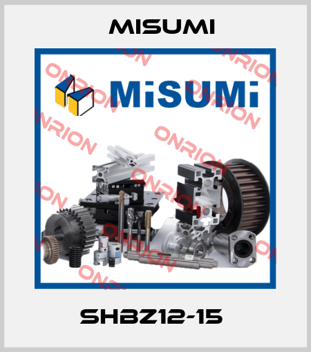 SHBZ12-15  Misumi