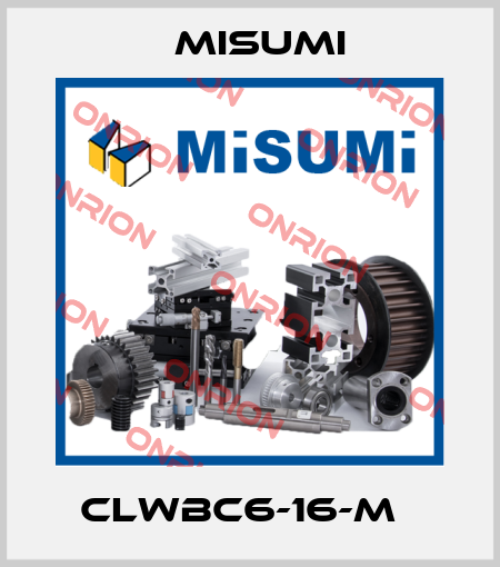 CLWBC6-16-M   Misumi