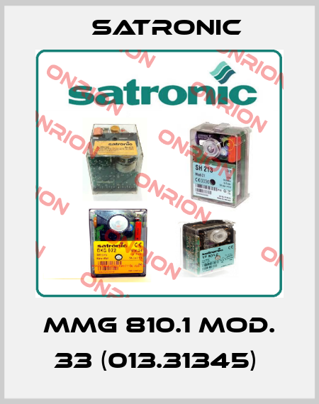 MMG 810.1 Mod. 33 (013.31345)  Satronic