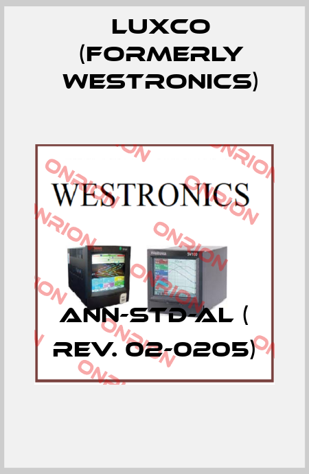 ANN-STD-AL ( REV. 02-0205) Luxco (formerly Westronics)