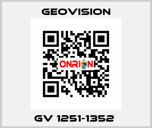 GV 1251-1352  GeoVision