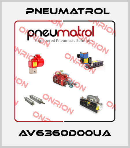 AV6360D00UA Pneumatrol