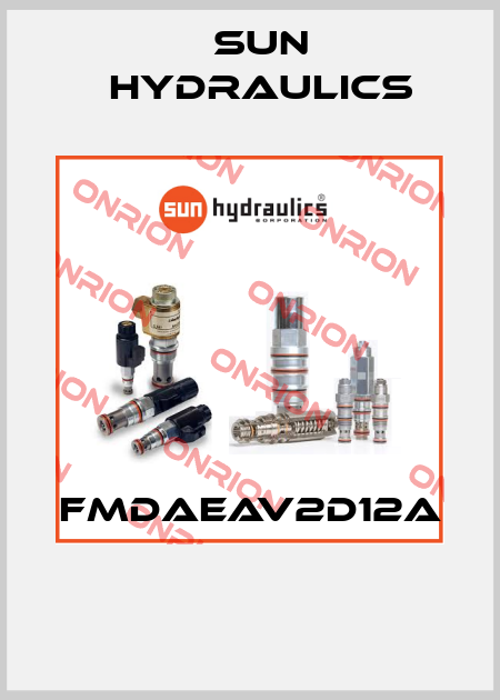 FMDAEAV2D12A  Sun Hydraulics