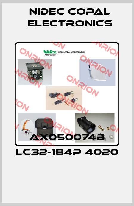 AX050074B LC32-184P 4020  Nidec Copal Electronics