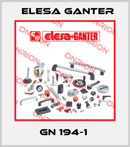 GN 194-1  Elesa Ganter