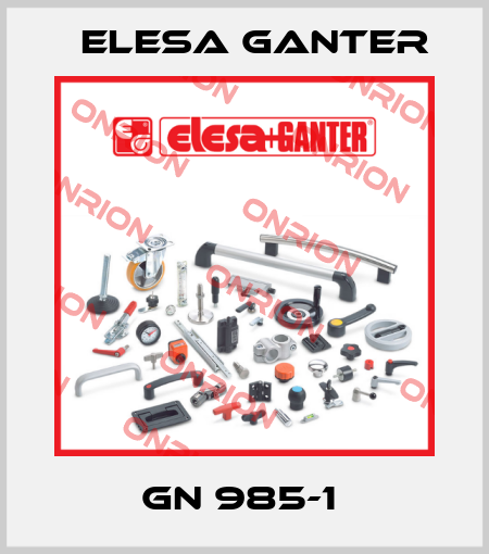 GN 985-1  Elesa Ganter