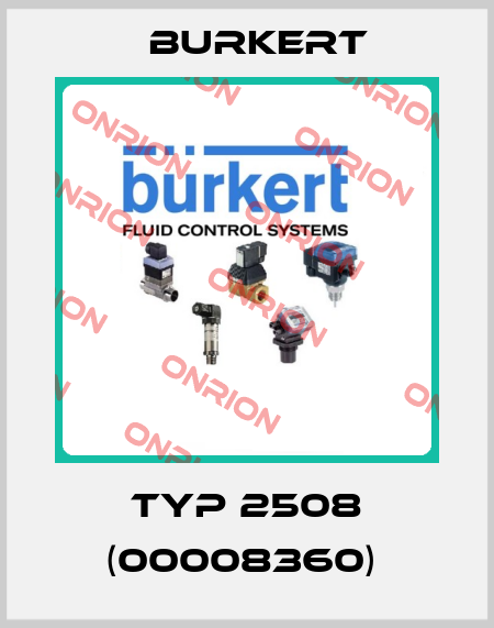 Typ 2508 (00008360)  Burkert