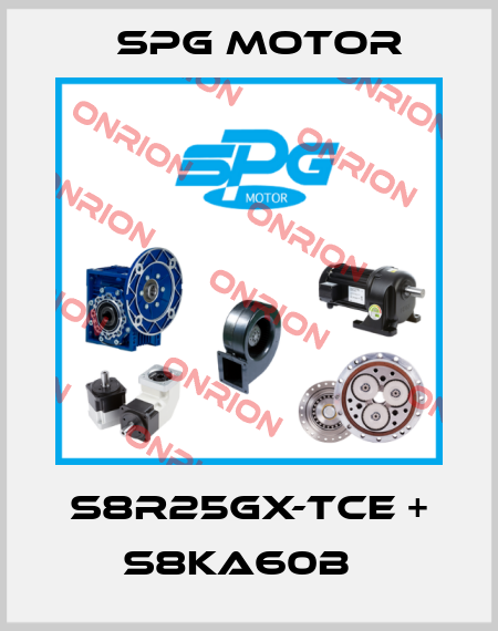 S8R25GX-TCE + S8KA60B   Spg Motor