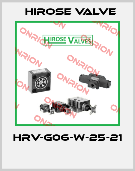 HRV-G06-W-25-21  Hirose Valve