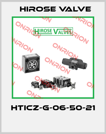 HTICZ-G-06-50-21  Hirose Valve