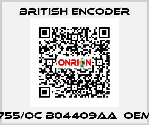 755/OC B04409AA  oem British Encoder
