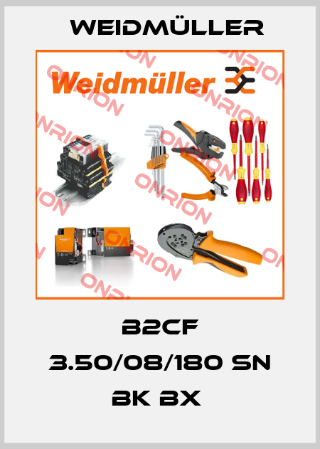 B2CF 3.50/08/180 SN BK BX  Weidmüller