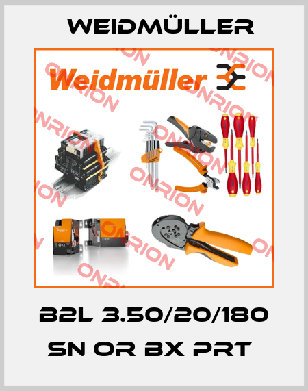 B2L 3.50/20/180 SN OR BX PRT  Weidmüller