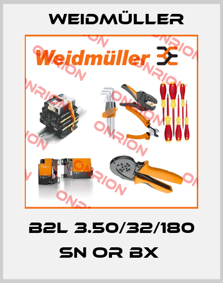 B2L 3.50/32/180 SN OR BX  Weidmüller