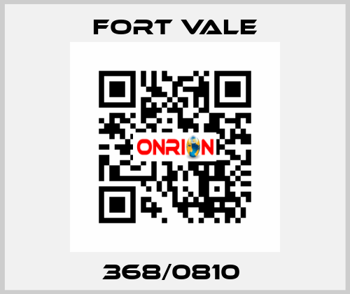 368/0810  Fort Vale