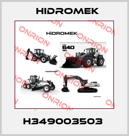 H349003503  Hidromek