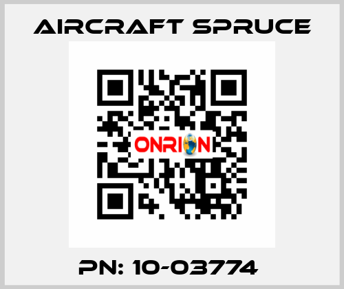 PN: 10-03774  Aircraft Spruce