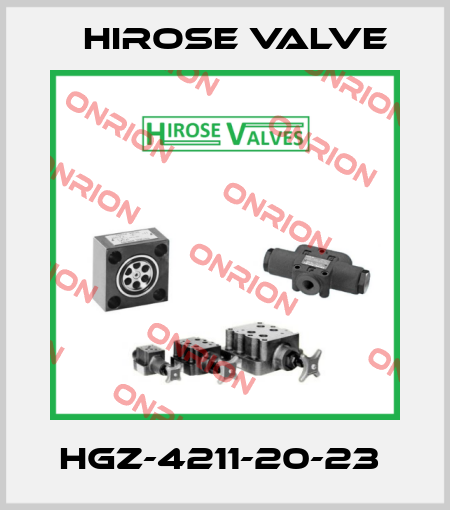 HGZ-4211-20-23  Hirose Valve