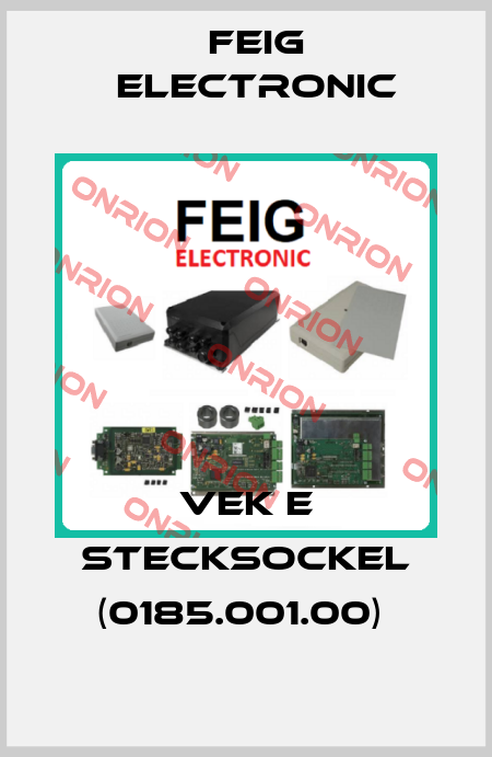 VEK E Stecksockel (0185.001.00)  FEIG ELECTRONIC