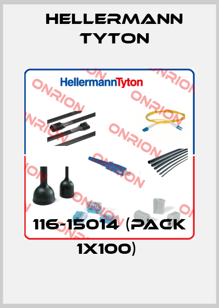 116-15014 (pack 1x100)  Hellermann Tyton