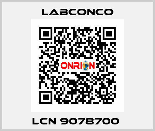 LCN 9078700  Labconco