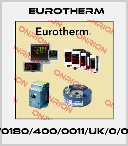 650VD/0180/400/0011/UK/0/0/80/0/0 Eurotherm