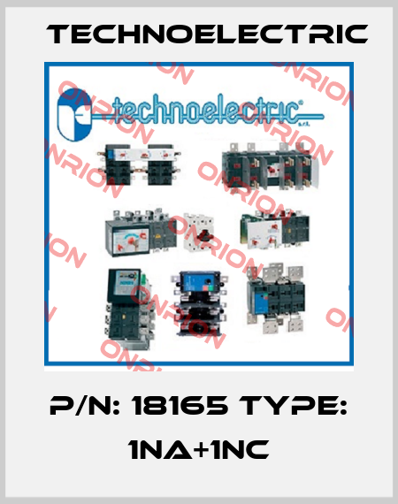 P/N: 18165 Type: 1NA+1NC Technoelectric