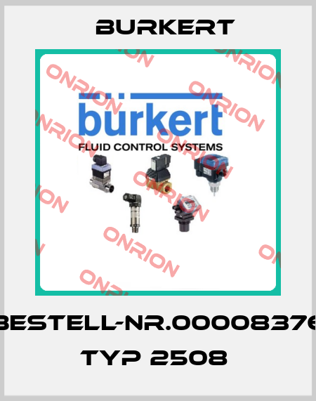Bestell-Nr.00008376 Typ 2508  Burkert