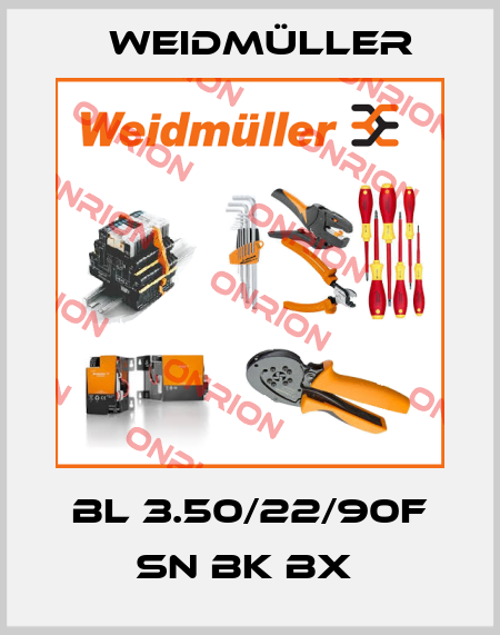 BL 3.50/22/90F SN BK BX  Weidmüller